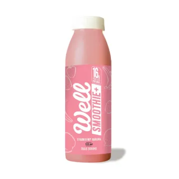 Juice Well Smoothie+ Strawberry Banana 333mL 6ct case