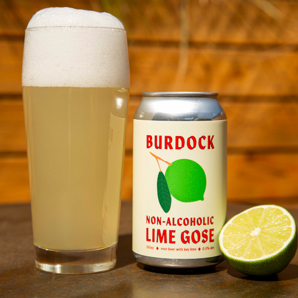 Burdock Brewery Lime Gose Non-Alcoholic